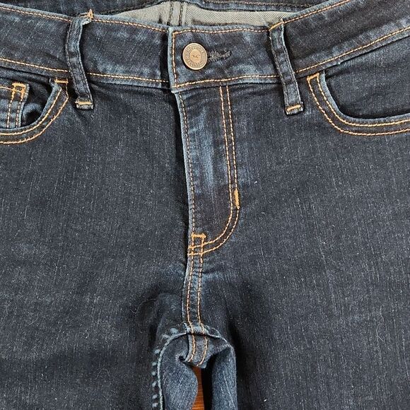 🐞Hollister Dark Blue Long Length Skinny Jeans Size 7/29 Long - Picture 9 of 12